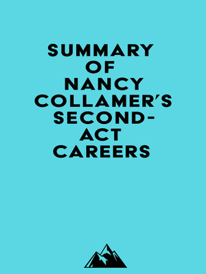cover image of Summary of Nancy Collamer's Second-Act Careers
